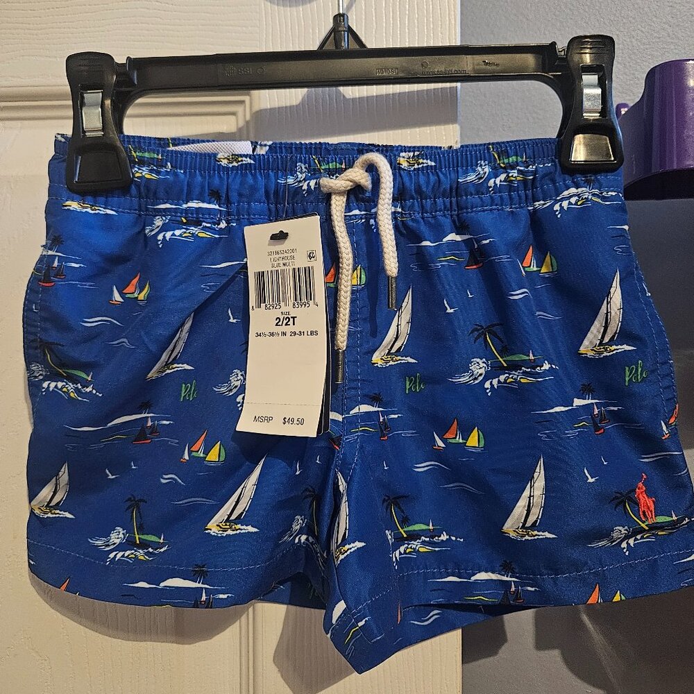 Ralph Lauren NWT Boys Swim Shorts